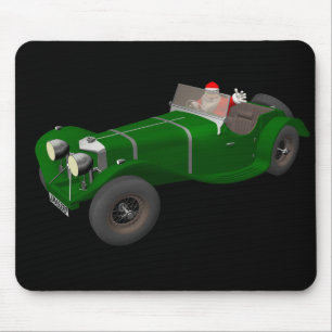 Loely Jultomten Jaguar SS 90 Driver Musmatta