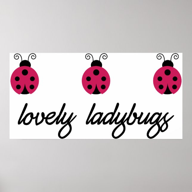 Loely Ladybugs Poster (Framsidan)