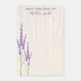 Loely Lavender Botanical | PERSONLIG Post-it Block
