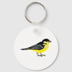 Loely Lesser Goldfinch Nyckelring
