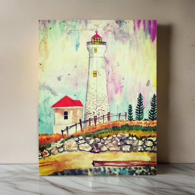 "Loely Lighthouse" Vykort (Skapare uppladdad)