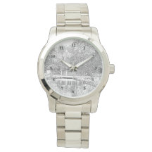 Loely Pond in Black and White