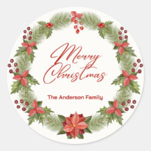 Loely Red Poinsettia