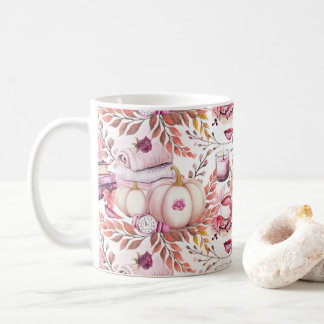 Loely Shabby Chick Autumn Mönster Kaffemugg