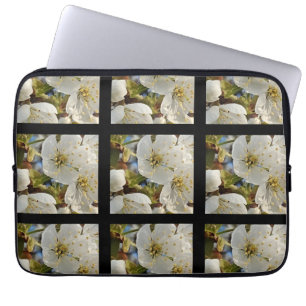 Loely Springblommor Grid Laptop Fodral