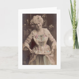 Loely Victorian Tea Card Kort