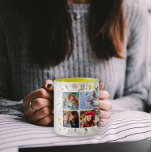 Loely Wildblomma 4 Anpassningsbar Photo Mor's Day  Två-Tonad Mugg<br><div class="desc">Fira det speciella bandet mellan ett mor och ett barn med våra Wildblommor Mors dag Photo Mugg. Mugg är en fantastisk symbol som inspirerats av de livliga nyheterna och de känsliga formerna av vilda blommor. Den har ett foto av personligen och skapar därför varje mugg en enastående nyckelroll. Denna tankeväckande...</div>