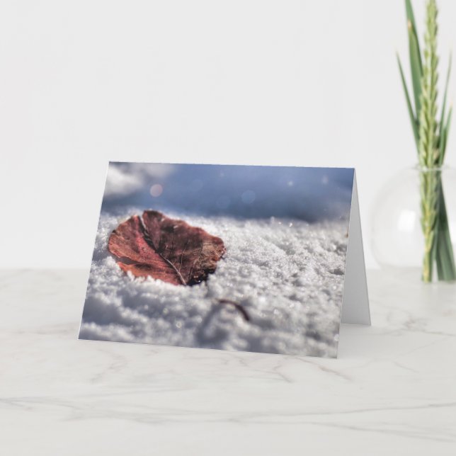 Loely Winter Önskemål Card Helgkort (Framsida)