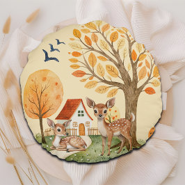 Loely Woodland Hjort Landsside Home Rund Kudde