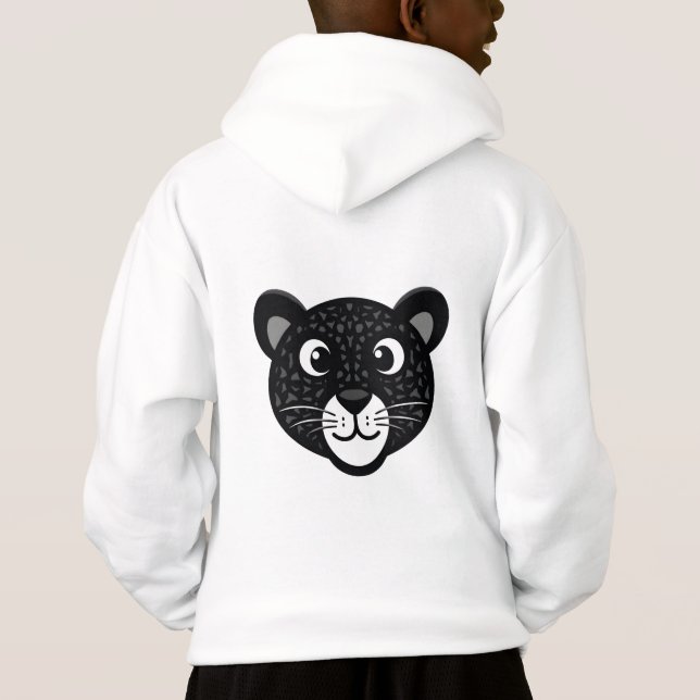 Loepard hoodies t shirt (Baksida)