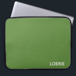 Loerie grönt färg namn laptop fodral<br><div class="desc">Loerie grönt färg namn</div>