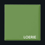 Loerie grönt färg namn magnet<br><div class="desc">Loerie grönt färg namn</div>