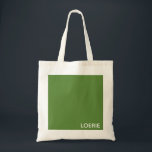 Loerie grönt färg namn tygkasse<br><div class="desc">Loerie grönt färg namn</div>
