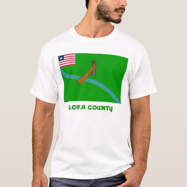 Lofa ståndsmässig flagga med namn tee shirt (Framsida)