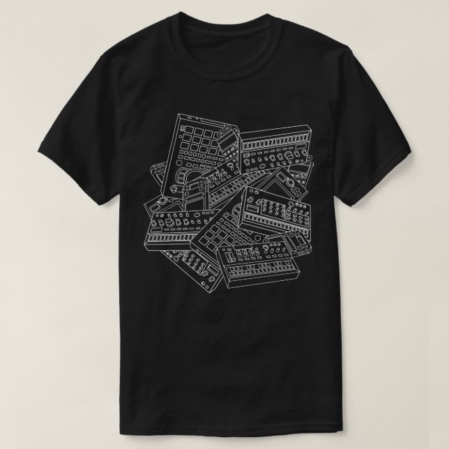 LoFi bw T Shirt (Design framsida)