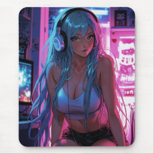 Lofi Gamer Girl Chill Anime Aesthetic Musmatta