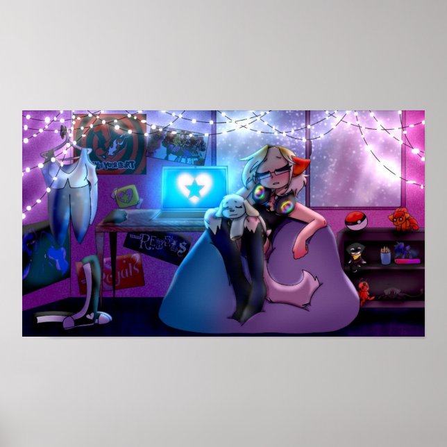 Lofi Gloryeart Poster (Framsidan)