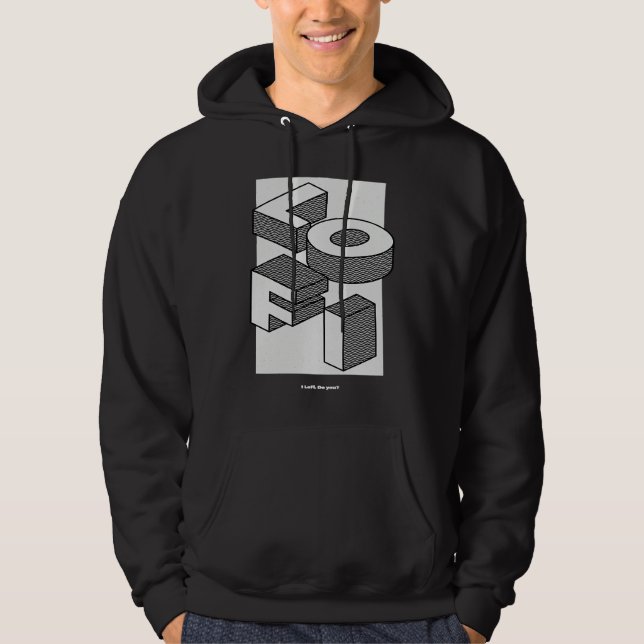 Lofi  Music Cool LoFi Music   Aspie Hoodie (Framsida)
