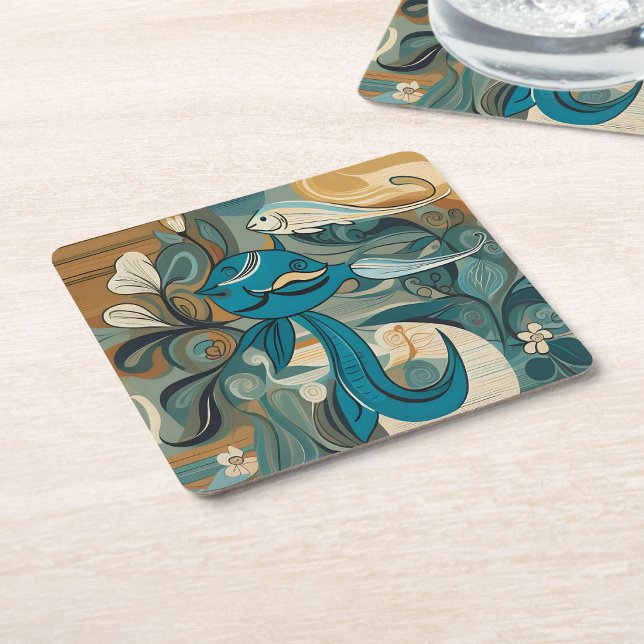 Lofn Underlägg Papper Kvadrat (Lofn Square Paper Coaster
)