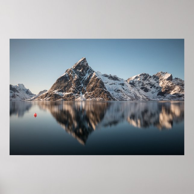 Lofoten-berget Poster (Framsidan)