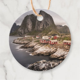 Lofoten Fishing Village Hamnoya Gåvor Etiketter