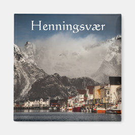 Lofoten Fishing Village Henningsvaer Magnet