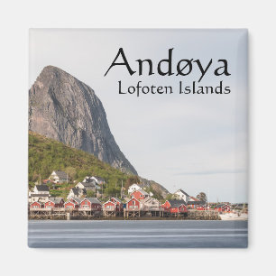 Lofoten Fishing Village - Norge Magnet