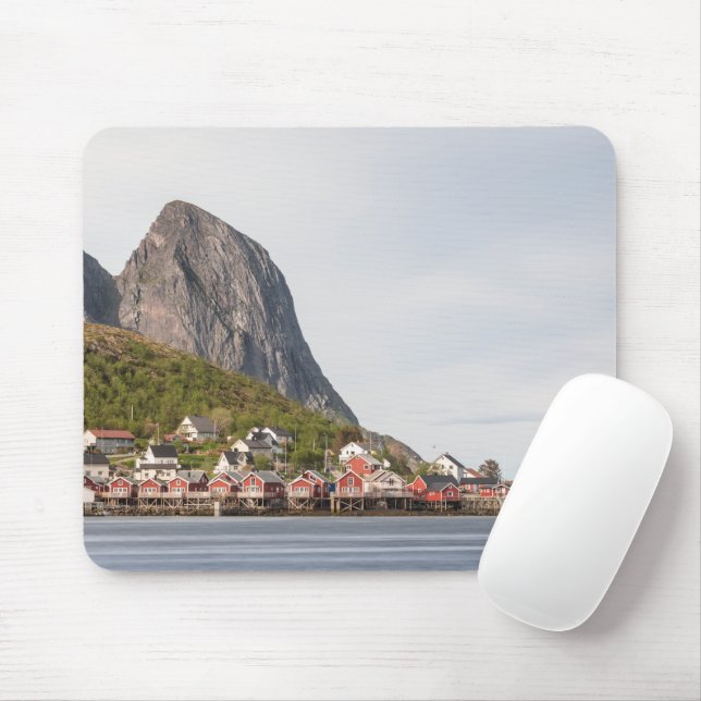 Lofoten Fishing Village - Norge Musmatta (Med mus)