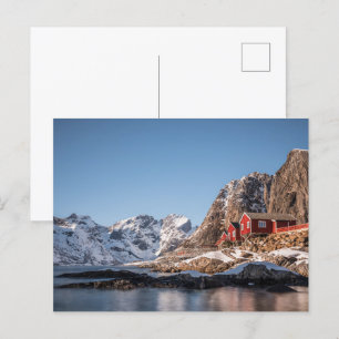 Lofoten Fishing Village Vykort