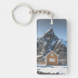 Lofoten Gult Cabin Nyckelring