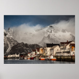 Lofoten Henningsvæ r Poster