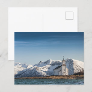 Lofoten Islands Church Vykort