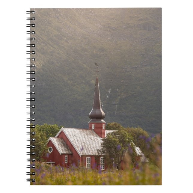 Lofoten Islands Flakstad Church Anteckningsbok (Framsidan)