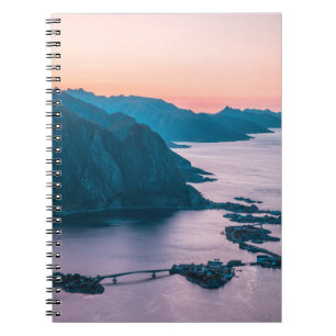 Lofoten Islands Norge Anteckningsbok