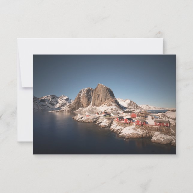 Lofoten Islands Norge Card (Framsida)