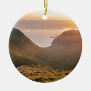 Lofoten Islands Norge Ceramic Ornament