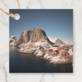 Lofoten Islands Norge Gåvor Etiketter