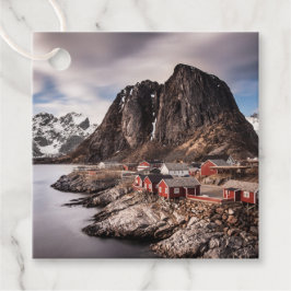 Lofoten Islands Norge Gåvor Etiketter