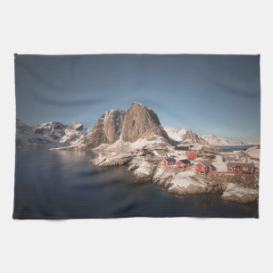 Lofoten Islands Norge Kökshandduk