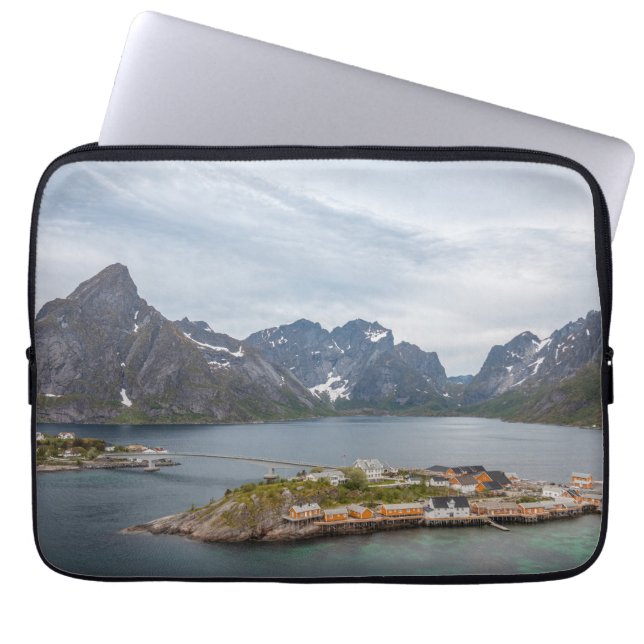 Lofoten Islands Norge Laptop Fodral (Framsidan)