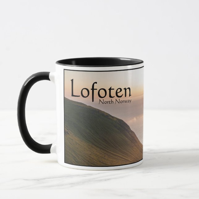 Lofoten Islands Norge Mugg (Vänster)