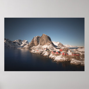 Lofoten Islands Norge Poster