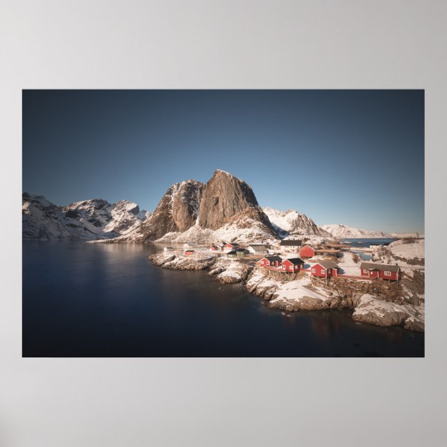 Lofoten Islands Norge Poster (Framsidan)