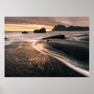 Lofoten Islands Norge Poster