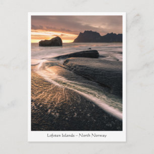 Lofoten Islands Norge Vykort