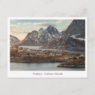 Lofoten Islands Norge Vykort