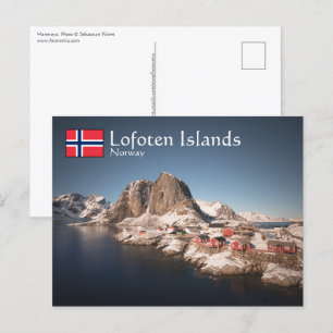 Lofoten Islands Norge Vykort