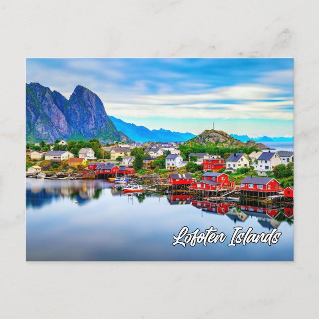 Lofoten Islands, Norge Vykort (Framsida)