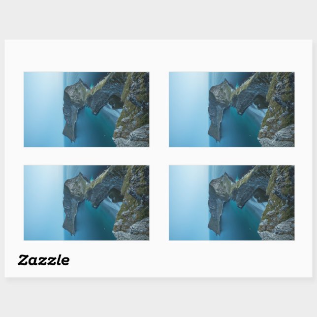 Lofoten Islands Rektangulärt Klistermärke (Ark)