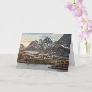 Lofoten liggande Norge Kort
